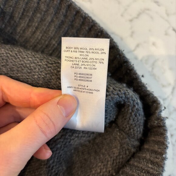 Aritzia TNA Finney Merino Wool Crewneck Sweater - Picture 5 of 9